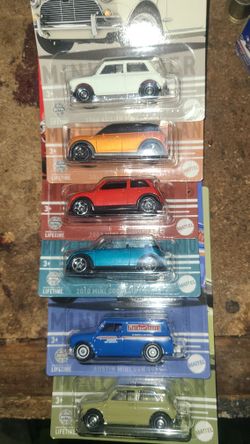 Matchbox Mini Cooper Set