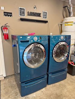 LG Front Load Washer and Dryer Set