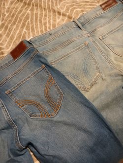 Hollister mid-rise and high rise super skinny jeans