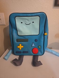 Adventuretime BMO backpack /BLUE