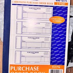 Rediform Purchase Order Book – Carbonless Forms