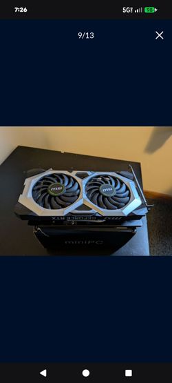 $100 Nividia GeForce RTX 2070 8GB ventus for sale.