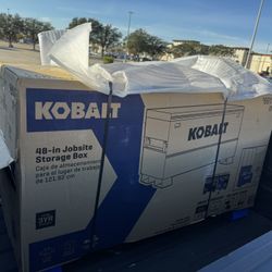Kobalt Jobsite Tool Box New 48in 