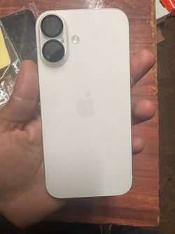 IPhone 16 128gb white T-Mobile