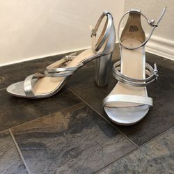 Size 10 Silver Heels