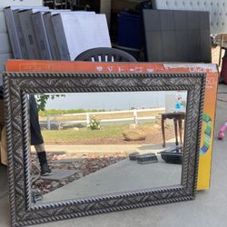 Large Framed Mirror