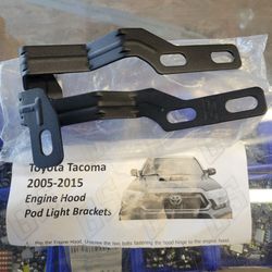 2005-2015 Toyota Tacoma hood pod brackets