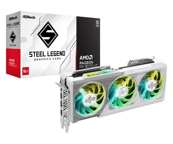 ASRock RX 9070 XT Steel Legend 16GB (w/ extended warranty)