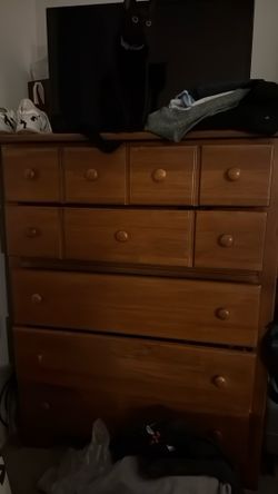 Wooden dresser