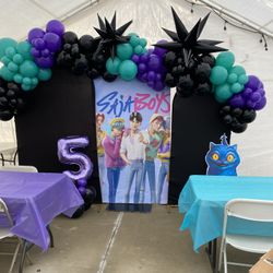 Saja Boys Balloon Arch