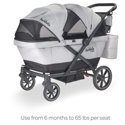 Caravan Coupe V2 Stroller Wagon Black/Grey - New/Unused
