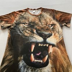 AWESOME TIGER SHIRT SIZE L/ RETAIL IS $30/ ASKING $10