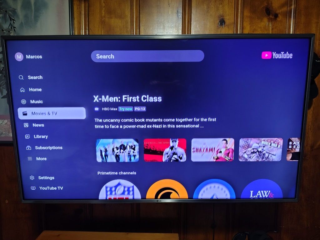 LG 50 Inch 4K UHD HDR Smart TV