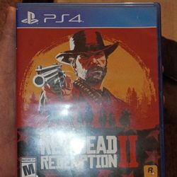 Red Dead Redemption 2 For PlayStation 4 In Perfect Condition 