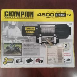 CHAMPION ATV/UTV 4500 Lb WINCH KIT