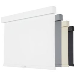 New Persilux Cordless Blackout Thermal 27x72H White Roller Shades Retail $48.00