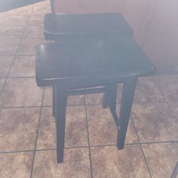 Black Barstools 