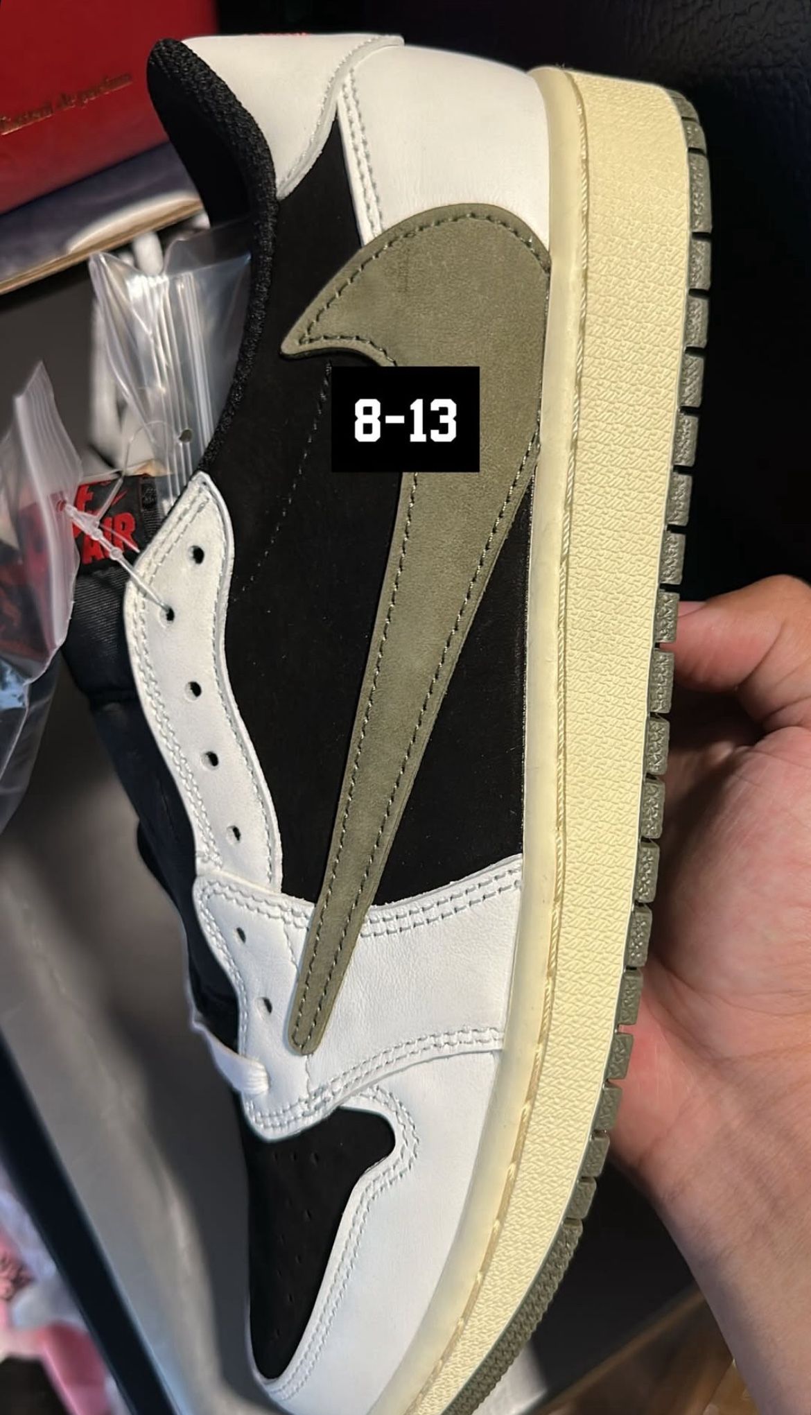 Jordan 1 Retro Low OG SP Travis Scott Olive