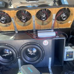 4  10 Inch Bass Rockers 1000watts A Peace 