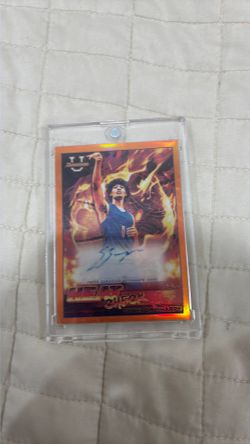 Shaedon sharpe autographed card