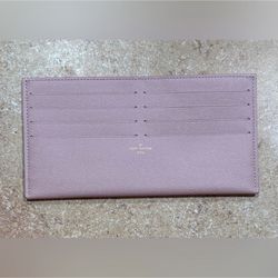 LOUIS VUITTON - Leather Felicie Card Holder Insert! (Gifting items included!)