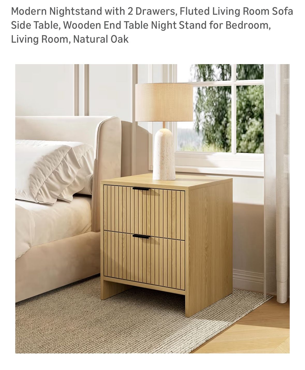 Brand New Nightstand With Drawers