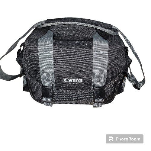 Canon Camera Bag 300DG Black Gray Photography Lenses Storage 