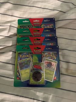 New Pokemon 2 Pack Blisters