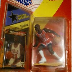 Michael Jordan #23 Starting lineup In The Box