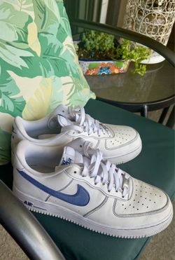 Nike Air Force 1 Low White Blue Swoosh