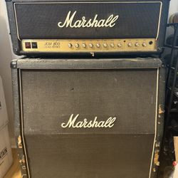 Marshall JCM 800 With 1960 AC Half Stack 