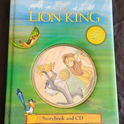 Disney's The Lion King Storybook and CD Brand New