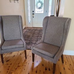 Two Matching Captains Chairs