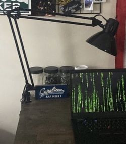 Black architectural Light 