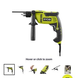 Used  Ryobi Hammer Drill