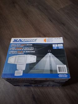 Solar Powered Motion Detection Outdoor Light