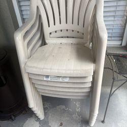 13 Plastic Chairs