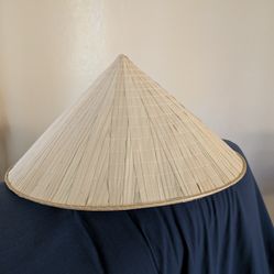 Asian conical hat