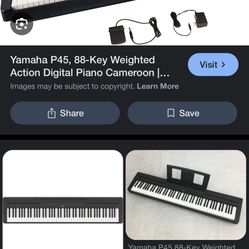 Yamaha Weighted Keyboard 