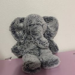 Super Soft Grey Elephant Plush 🐘✨