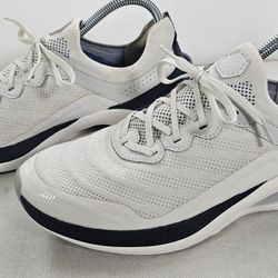 JOHNSTON & MURPHY  SPORT MEN'S WHITE KNIT LACE UP SHOE SIZE 8.5M