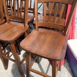 Wood Bar Stool