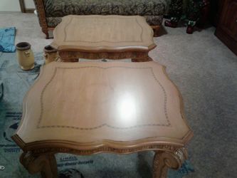 END TABLES MATCHING SET IN NICE CONDITION.....125.00 FOR THE PAIR