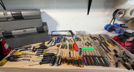 Toolboxes and tools bundle
