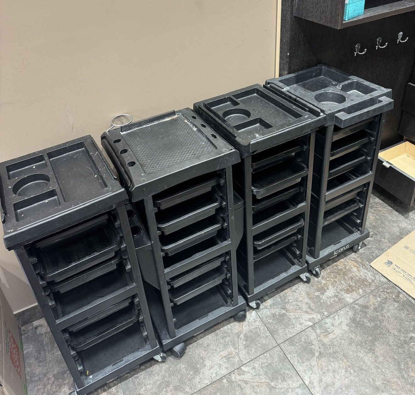 Salon Trolley Each $25