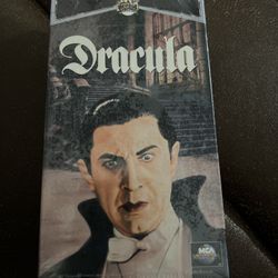 The Classic Collection Dracula VHS Sealed 
