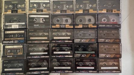Type II audio cassettes