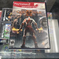 God Of War 2 Ps2 $20 Gamehogs 11am-7pm