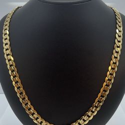 14K Gold Cuban Chain. New    