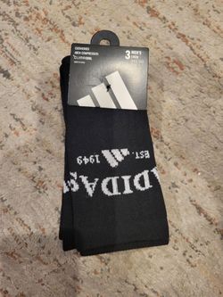 3 PK Adidas Socks (6-12)